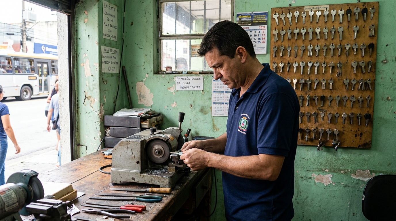 Cópia de Chave Comum em Serra‑ES
