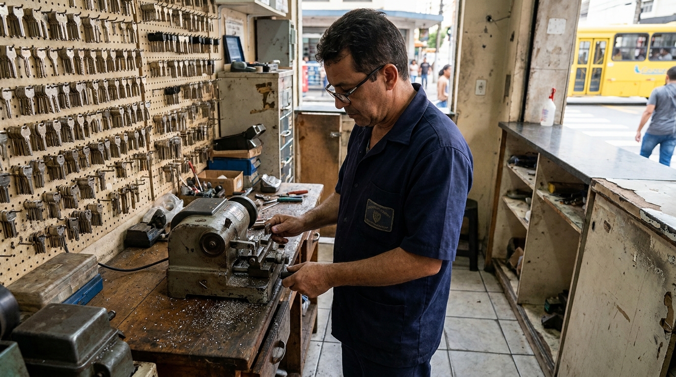 Cópia de Chave de Cadeado em Serra‑ES